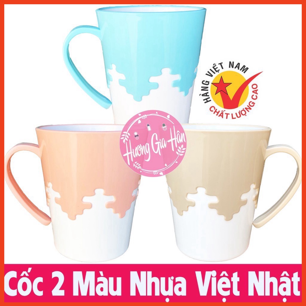 💝 Cốc 3 Màu chính hãng 💝 Nhựa Việt Nhật – Hàng Việt Nam chất lượng cao