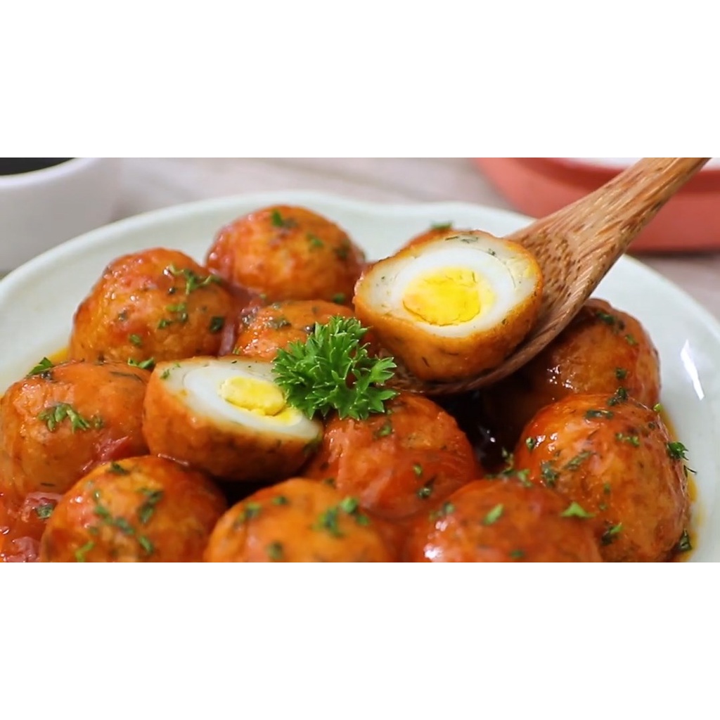 [HCM -HỎA TỐC] 500G CÁ VIÊN TRỨNG CÚT HÀNG NGON - NUONGFOOD