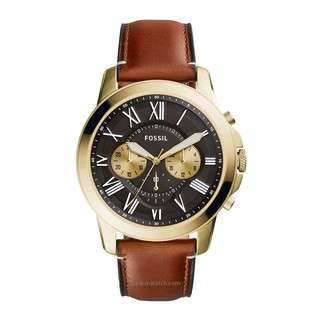 Đồng hồ nam fossil 44mm fs5297 - quartz - dây da