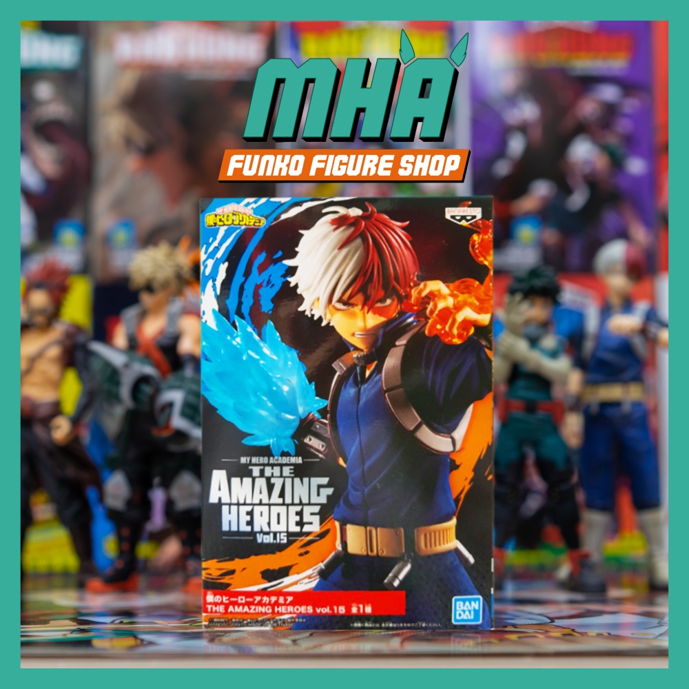 Chính Hãng My Hero Academia The Amazing Heroes Vol. 15 Mô Hình Shoto Todoroki