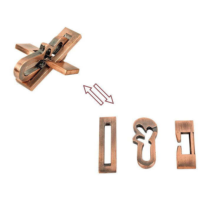 Đồ chơi trí tuệ_Thử thách trí não_Violin - Hanayama Puzzle_Hack não &amp; Độc đáo lạ_IQ Toys_Giải đố_Thông minh_Phát triển