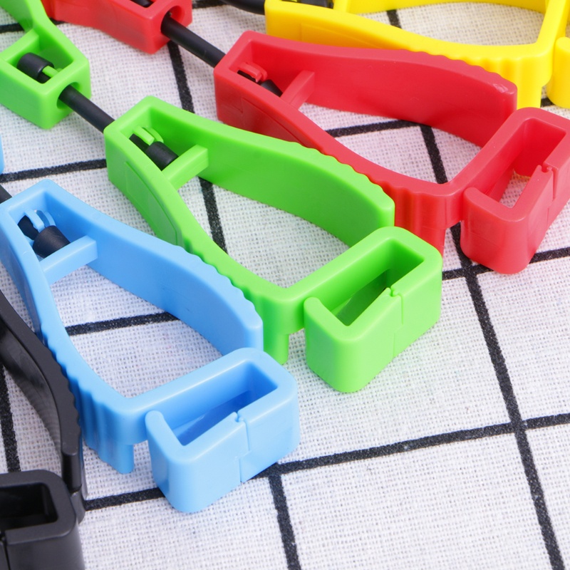 Giá Đỡ Kẹp Găng Tay Bằng Nhựa An Toàn Đa Ứng Dụng