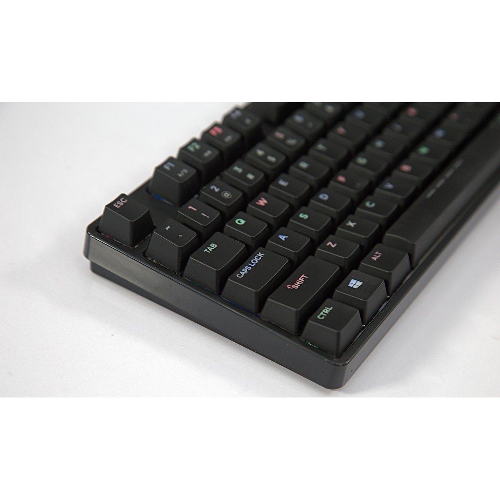 Bàn phím máy tính DARE-U DK880 RGB Black Blue - Hàng Chính Hãng