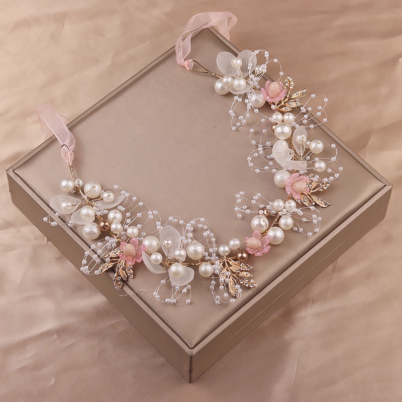 Vương Miện Công Chúa Đính Hoa Cho Bé Gái