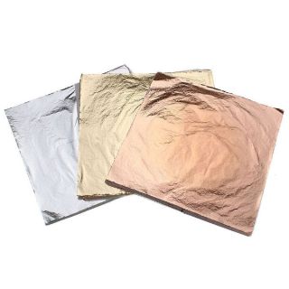 Lá mạ metal foil kim loại vàng bạc đồng bronze