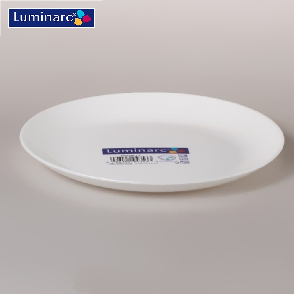 Đĩa  thủy tinh Luminarc Diwali 19cm D7358, dùng lò vi sóng và máy rửa bát | Hàng chính hãng
