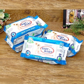 Khăn giấy ướt baby wipes 80gr và 125gr - khăn ướt em bé an toàn
