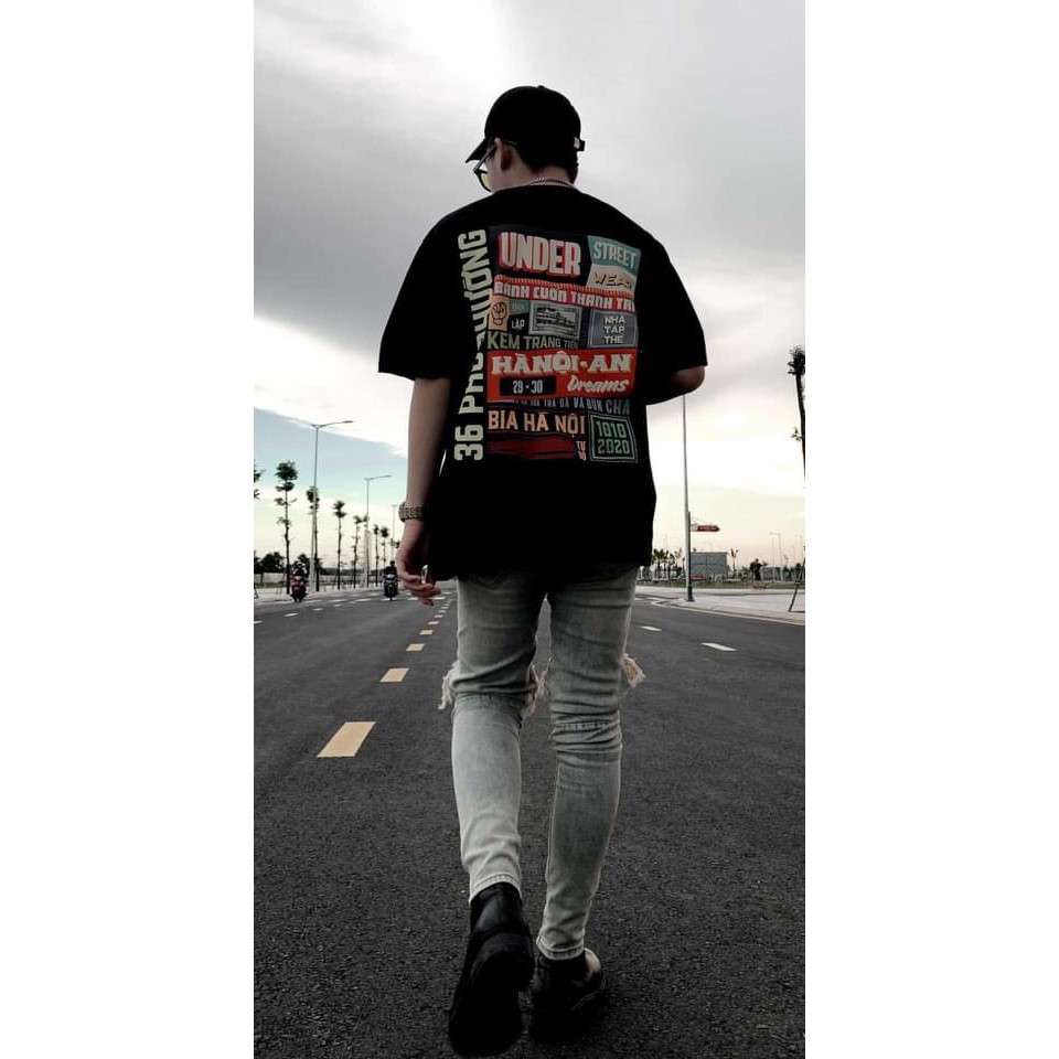 Áo Thun HÀ NỘI U.N.D.E.R Nam Nữ Ulzzang Unisex 1hitshop | BigBuy360 - bigbuy360.vn