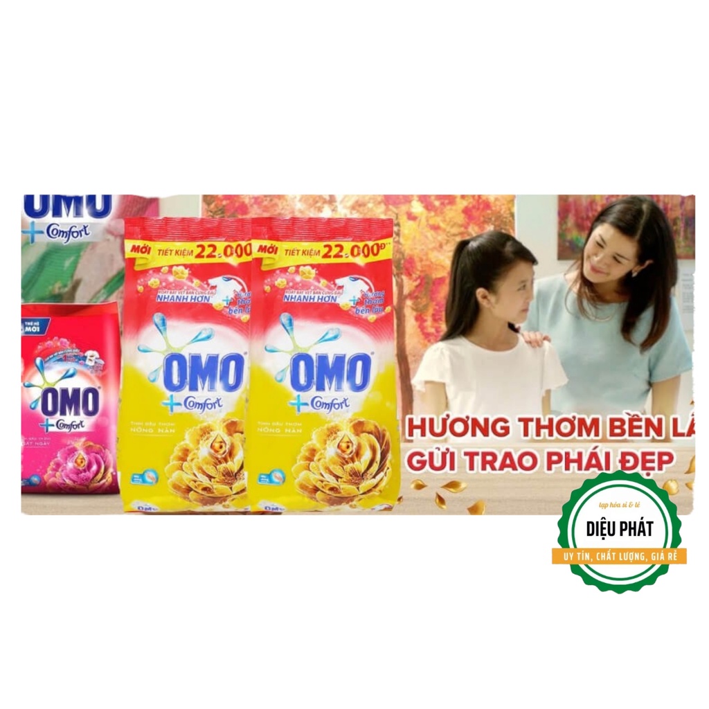 ⚡️ Bột Giặt OMO Comfort Thơm Nồng Nàn 720g