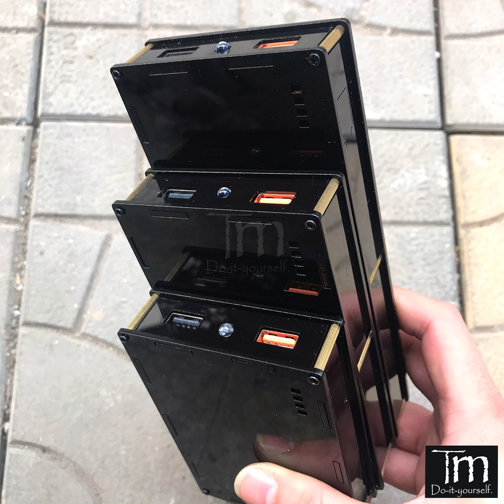 [Mã ELMSM3 giảm 20K đơn bất kì] Box Sạc Dự Phòng Mica 4/6/8 Cell Sạc Nhanh QC | BigBuy360 - bigbuy360.vn