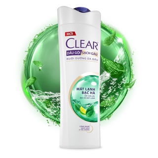 Dầu gội Clear Bạc hà 900g