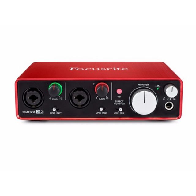 Sound card focusrite 2i2 gen 2