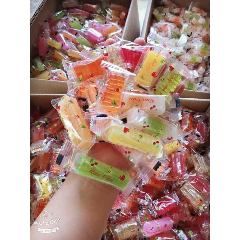 Mứt rau câu thập cẩm mix 4 loại ( 1kg)