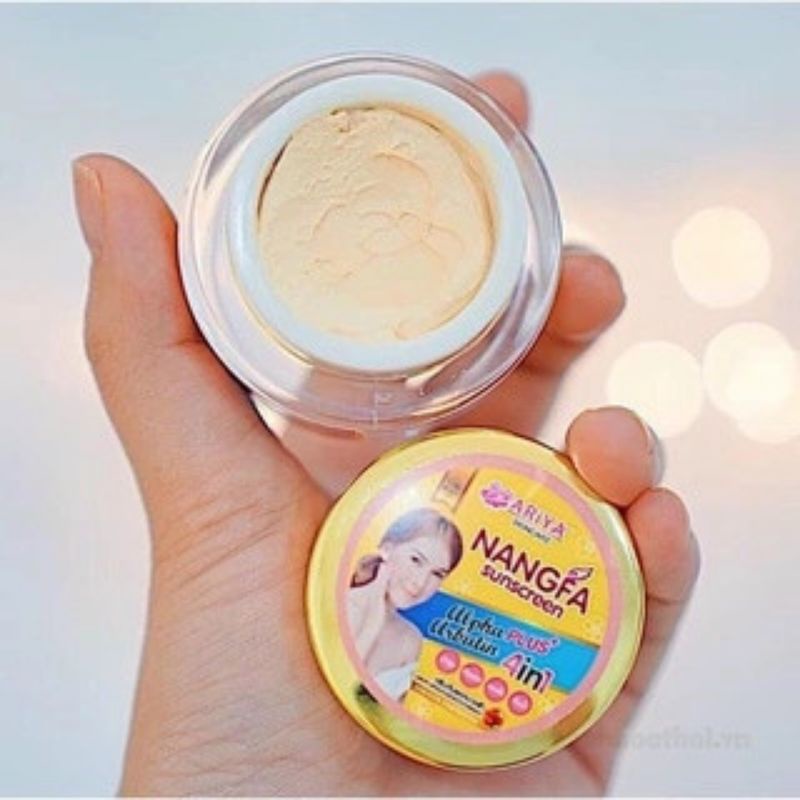 Bán 01 hũ Kem Chống nắng che khuyết điểm NangFa 4in1  MẪU MỚI 2023