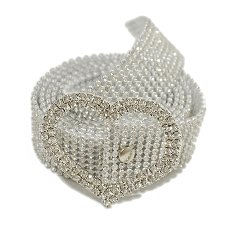 Thắt Lưng Đính Kim Cương Giả Lấp Lánh Cho Nữ