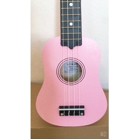 Đàn ukulele full phụ kiện full màu (có bao đàn) - Ukulele soprano 21 inch full gỗ full màu