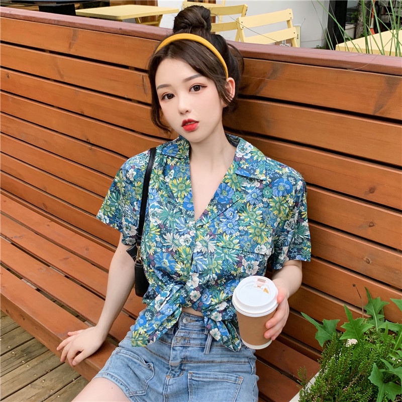 NRVP Áo Sơ Mi Dáng Rộng Thời Trang Hàn Quốc Cá Tính Cho Nữ
