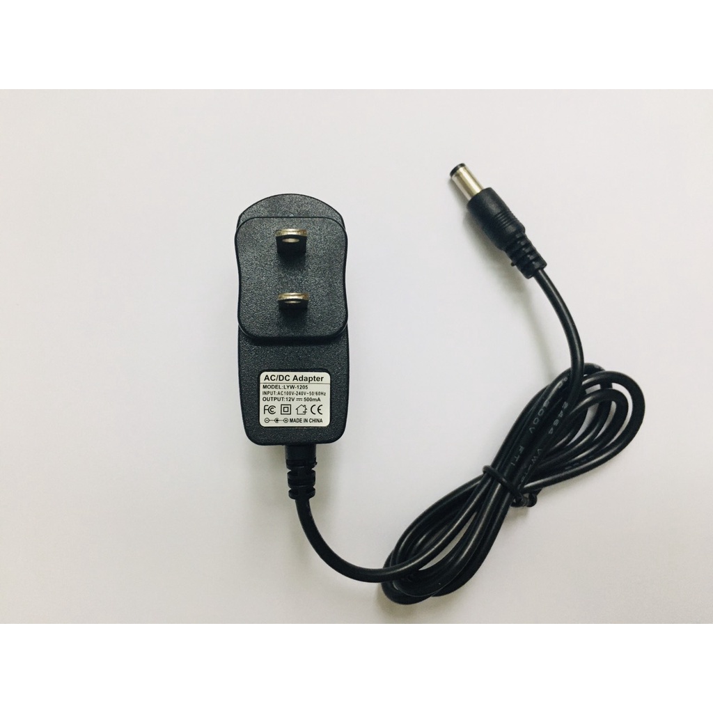 Nguồn Adapter 12V 0.5A cho Led, Camera loại tốt