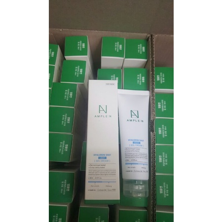 Kem Dưỡng Coreana Ample:N Hyaluron Shot Cream Cấp Nước Cải thiện nếp nhăn