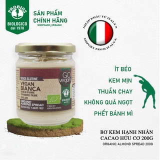 Bơ Kem Hạnh Nhân ProBios 100% Hữu Cơ Giúp No Nhanh Hơn, Duy Trì Cân Nặng Khỏe Mạnh 200g