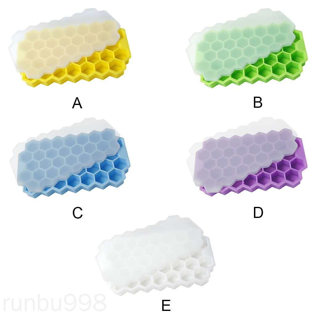 Khuôn Silicone Làm Đá 37 Ô Chống Dính Runbu998