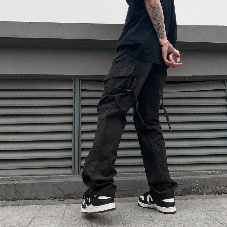 Quần Cargo Pant V2, Túi Hộp, Dây Thắt Ống PLAYAZ