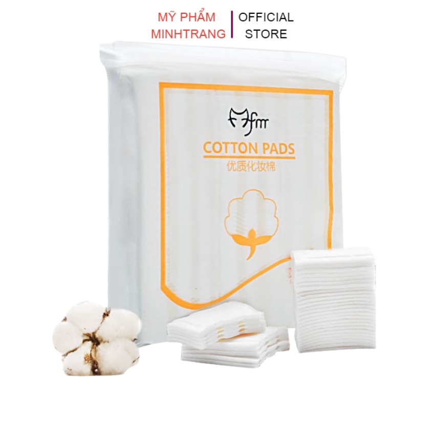 Bông Tẩy Trang Túi 3 lớp Cotton Pads 222 Miếng tẩy sạch nhẹ nhàng lớp trang điểm bụi bẩn,thông thoáng lỗ chân lông