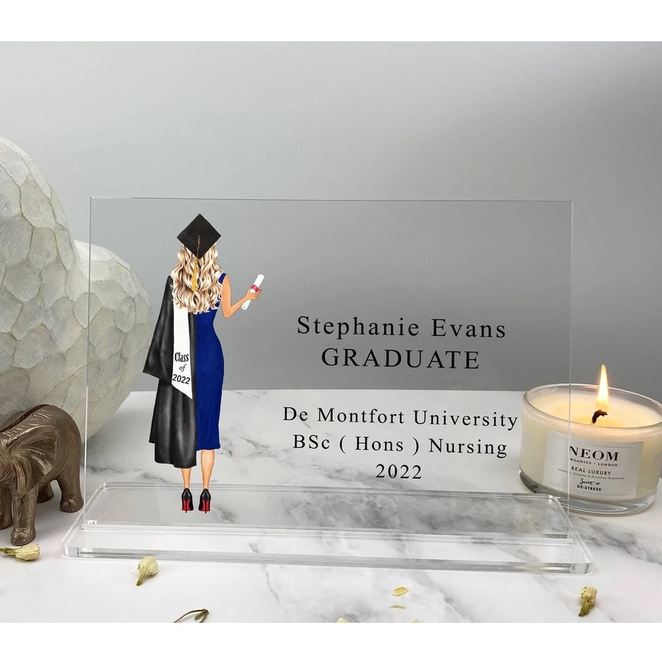 Bảng in bằng Acrylic Thegioipuzzle quà tặng tốt nghiệp