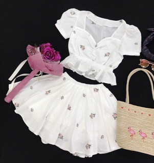 Thanh lý set thêu hoa nhí