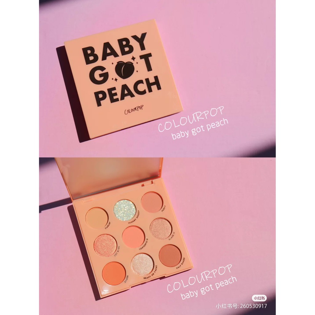 Bảng mắt Colourpop Baby Got Peach