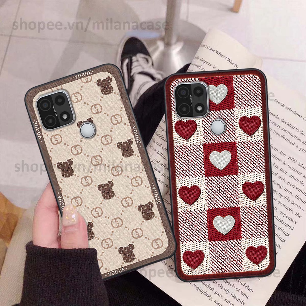 Ốp Oppo A15 / A15s hình trái tim be love tình yêu siêu đẹp, cá tính, thời trang