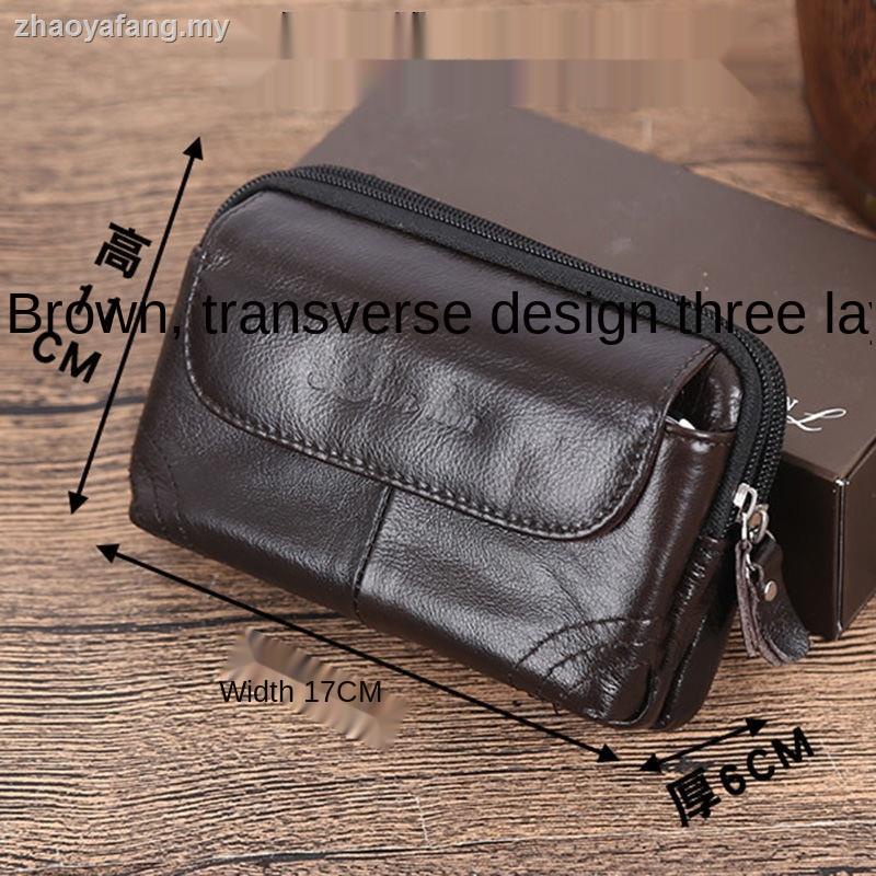 Túi Da Bò Đeo Hông 6.5 inch 5.5 inch Đựng Điện Thoại Tiện Dụng | BigBuy360 - bigbuy360.vn