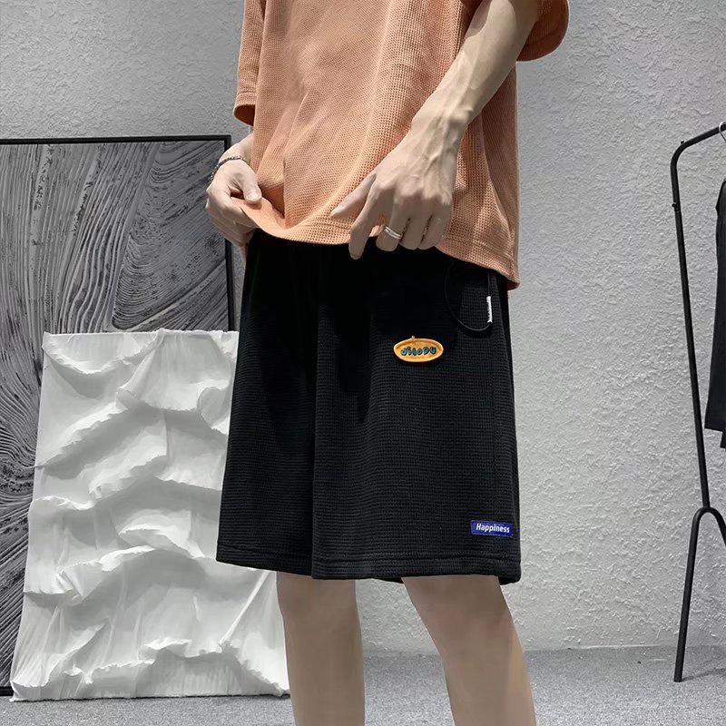 Quần Short Thể Thao Ống Rộng Lưng Thun Thoải Mái Thời Trang Phong Cách Hàn Quốc Cho Nam Size M-3XL