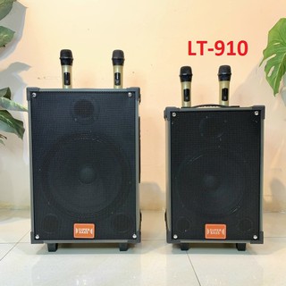 Loa kéo karaoke di động LT-910 bass 2 tấc - công suất lớn - loa kéo giá rẻ - Super Bass