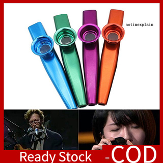 Kèn Kazoo bằng hợp kim nhôm siêu nhẹ nhạc cụ tiện dụng cho trẻ mới bắt đầu