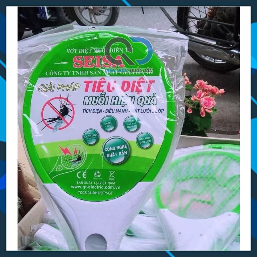 Vợt muỗi Seisa - Hàng Việt Nam cao cấp siêu bền