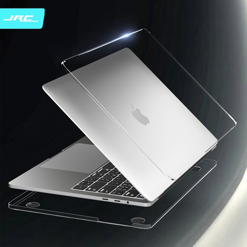 Case Macbook M1 ( Air 13" 2020, Pro 13" 2020 ) Transparent JRC Protect Shell 360° - Chính Hãng JRC