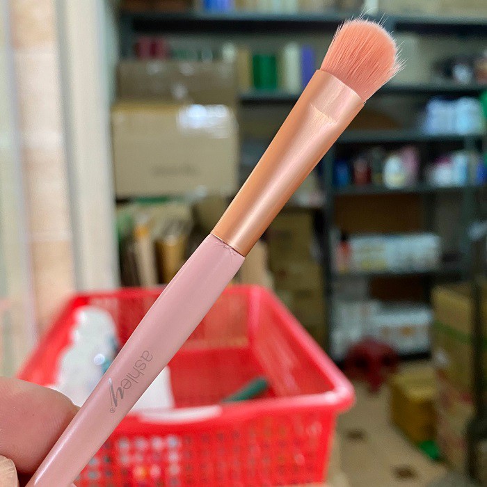 [Siêu xinh xinh] Bộ cọ trang điểm Thái Lan Ashley Peachy Brush Set 5 cây tone Cam đào