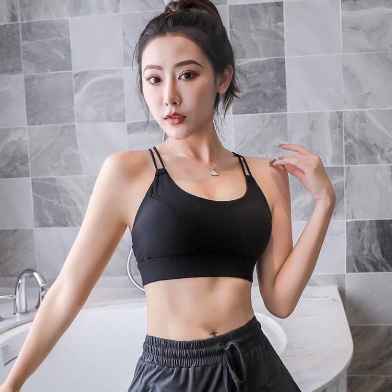 Áo Tập Gym Nữ ⭐ FREESHIP ⭐ Áo Thể Thao YoGa Cotton Dày Dặn A044