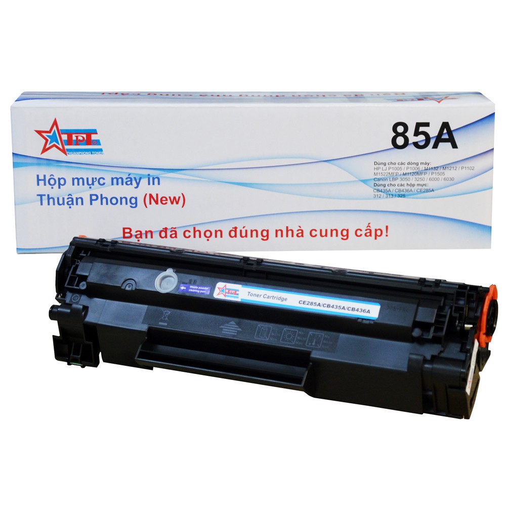 Hộp mực Thuận Phong 85A / 35A / 36A (TỰ NẠP) dùng cho máy in HP LJ P1005/ P1102/ P1505/ Canon LBP 3050/ 3250/ 6000