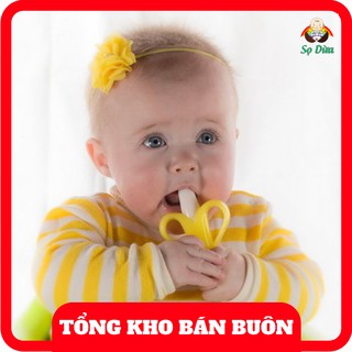 [Freeship 5Ok] Gặm nướu chuối Mỹ nhập khẩu chính hãng giảm ngứa lợi an toàn tuyệt đối cho bé yêu