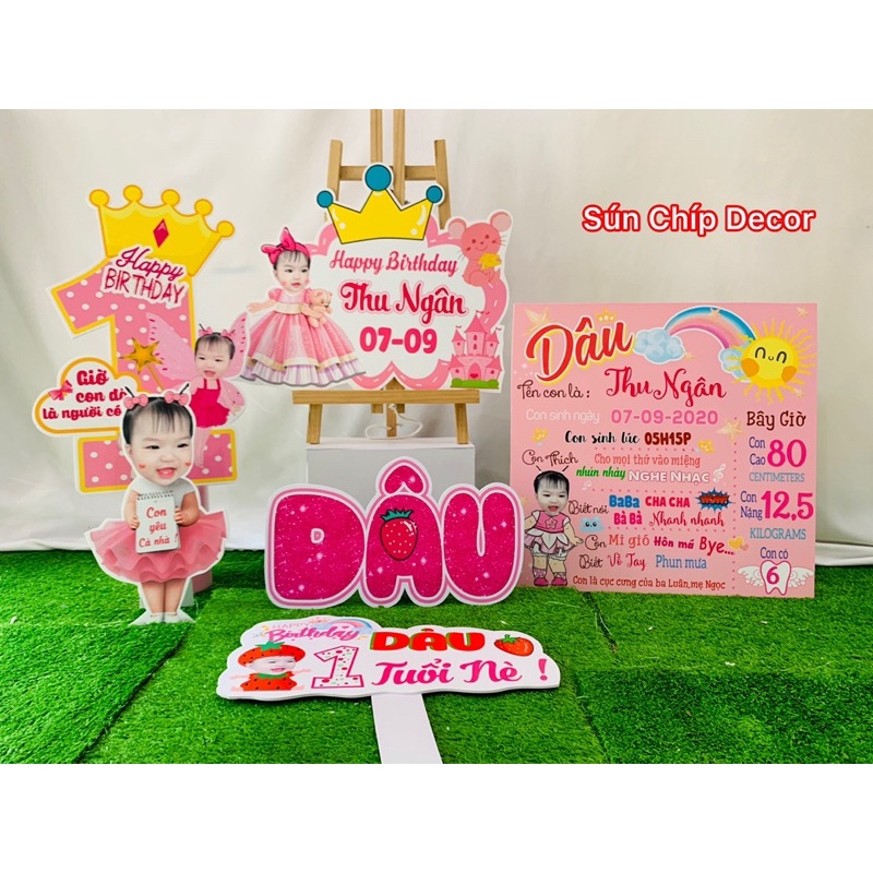 ⚡️Flash Sale ⚡️Mẫu thiết kế riêng cho bé DÂU_FREE Thiết kế theo chủ đề