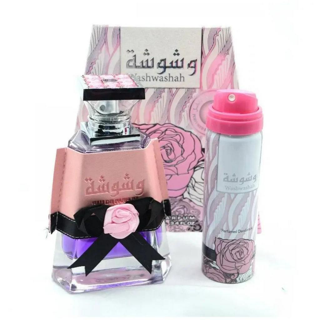 Nước hoa Dubai nữ Wash Washa - Tặng kèm lọ xịt body mùi hương dễ thương tiểu thư