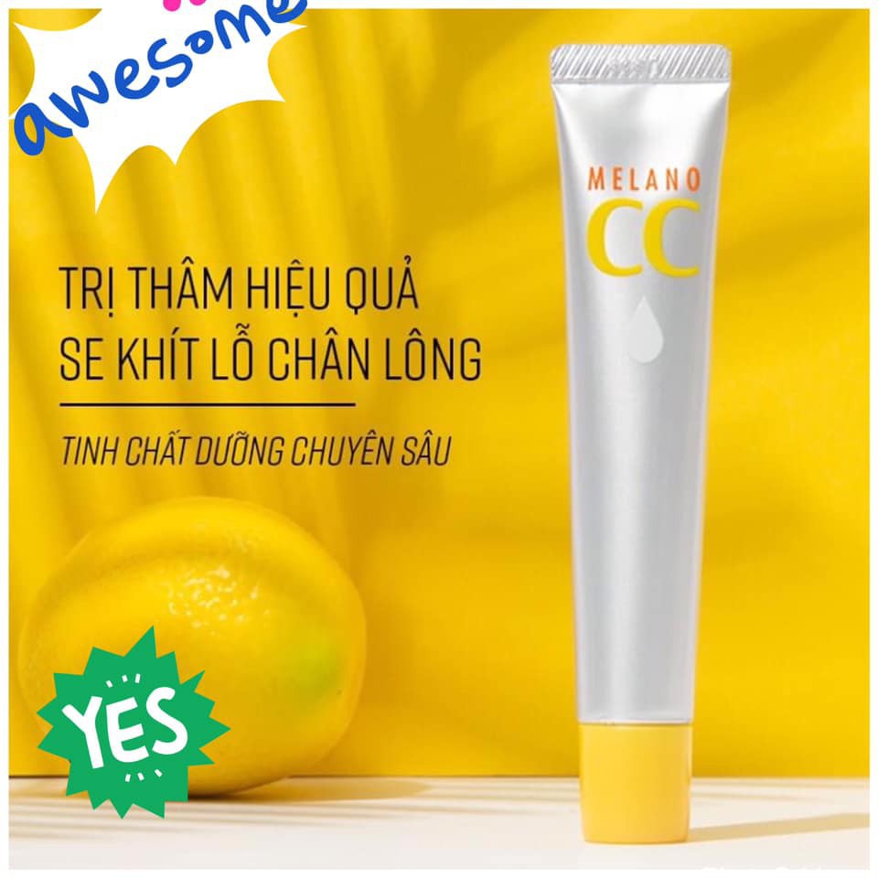 Tinh Chất Serum CC Melano Nhật Bản Dưỡng Trắng Da Ngừa Thâm Nám, Mụn Cực Hiệu Quả