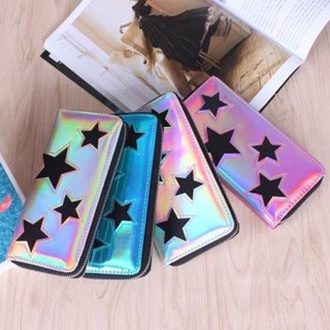 Ví trần tình lệnh hologram VHI36 bóp dẹt tiêu chiến vương nhất bác nhiều ngăn dáng dài cute dễ thương