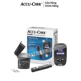 Máy đo đường huyết accuchek guide + 25 que
