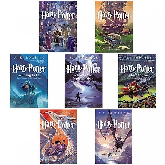 Sách: Combo Harry Potter ( Trọn Bộ 7 Cuốn )