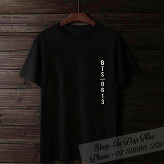 [ CÓ ẢNH THẬT ] Áo thun NAMETAG BTS 0613 cotton 65%