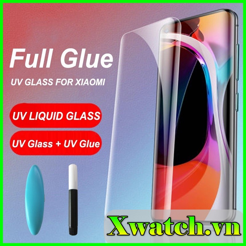 Kính Cường Lực UV Xiaomi Mi 13 pro Mi 10 pro Mi 10 ultra Note 10 Note 10 lite Note 10 pro Mi 11 Mi 11 pro MI 11 ultra