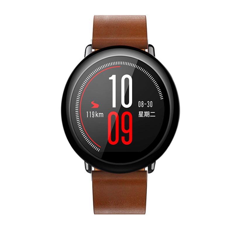 Dây đeo bằng da 22mm cho đồng hồ thông minh Xiaomi Huami Amazfit Pace